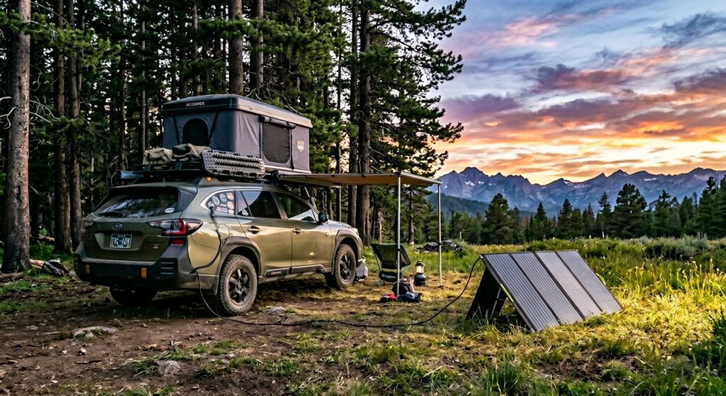 what voltage should a camping battery be fully charged