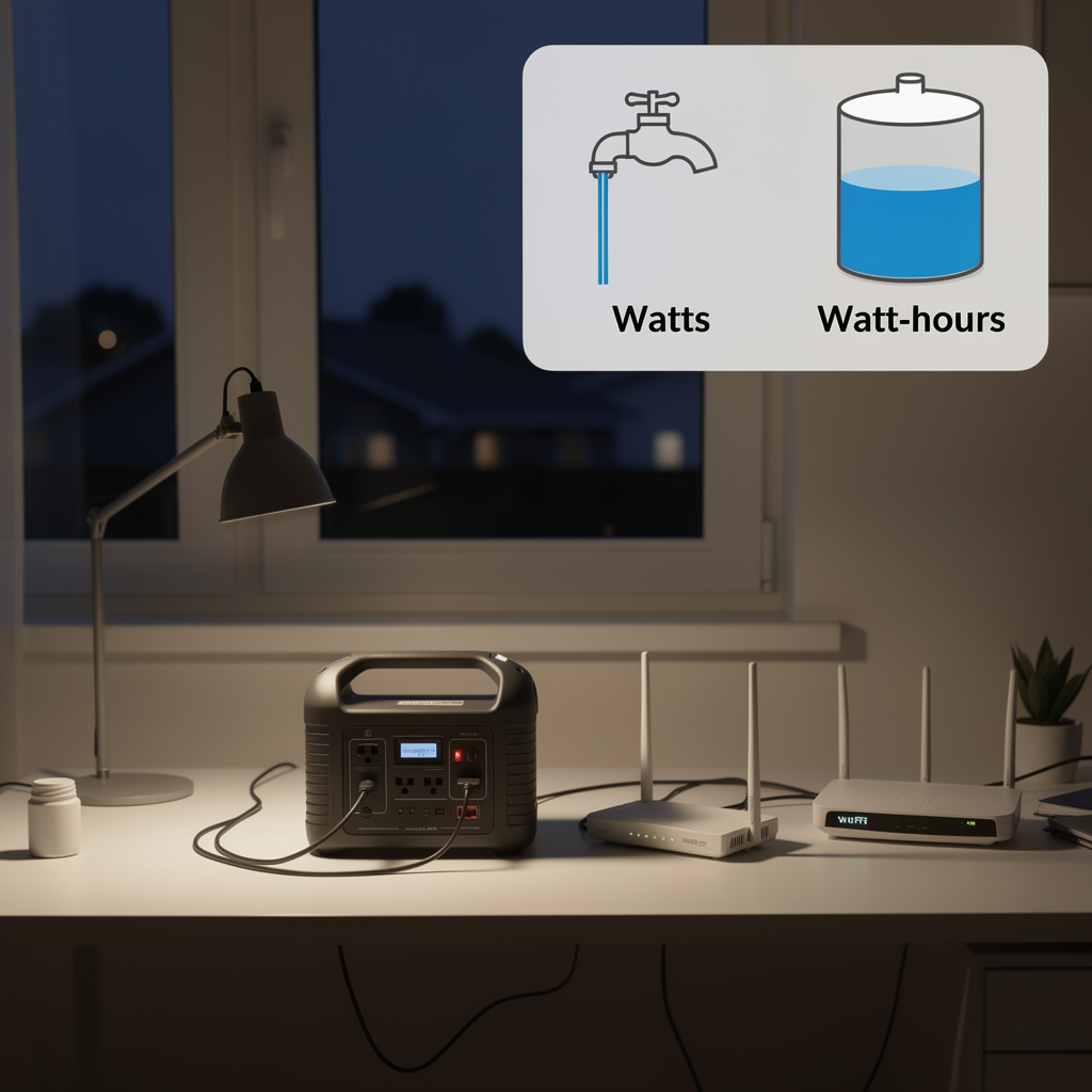 keep wifi on during power outage portable power station