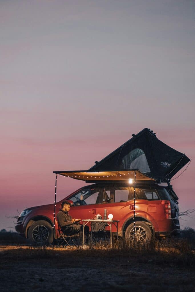 why do suv camping batteries drain overnight