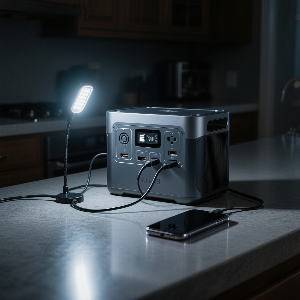 what to power first during blackout