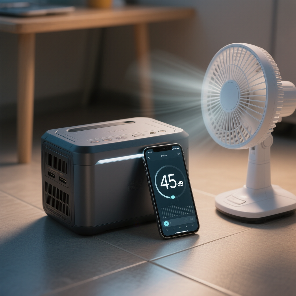 portable power station noise heat apartment