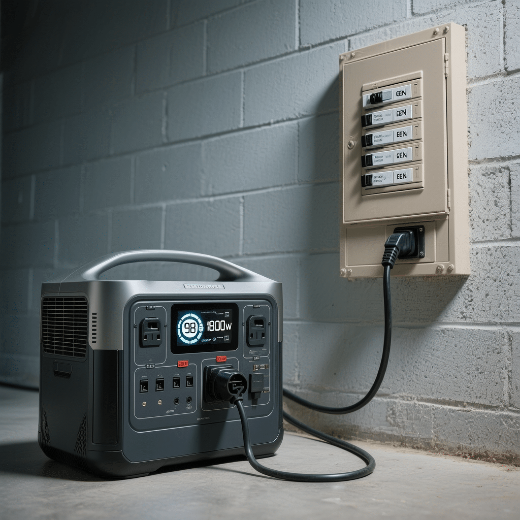 portable power station transfer switch