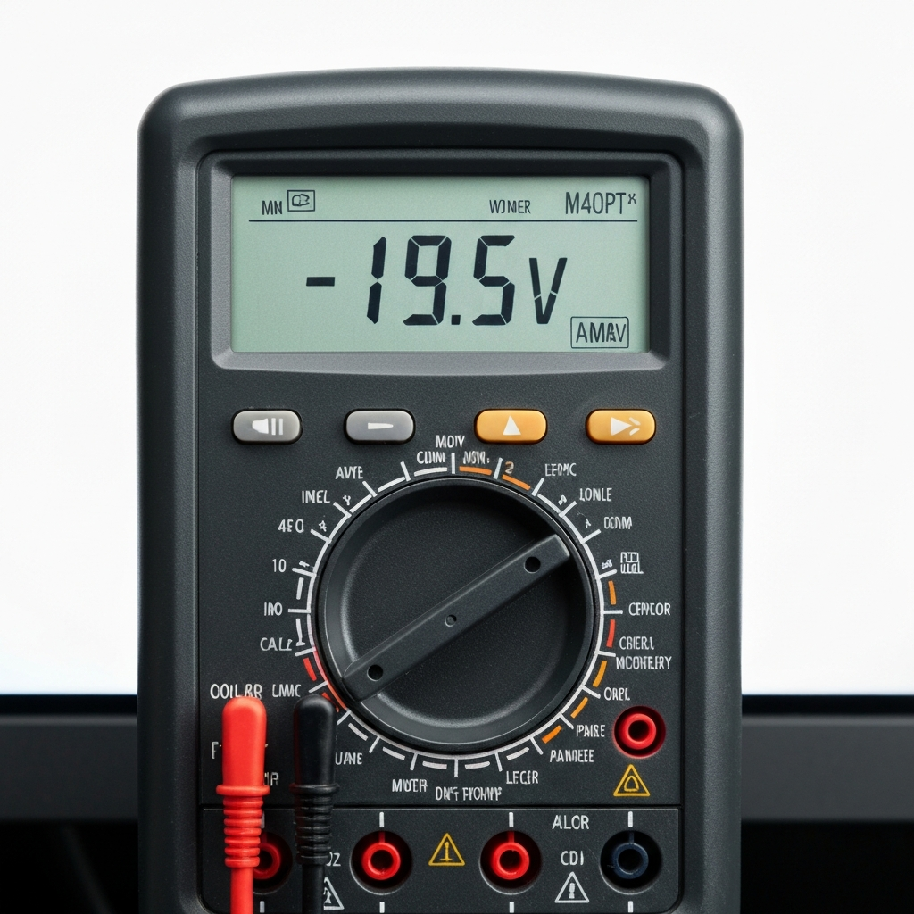 Using a multimeter is essential for portable power station troubleshooting of solar inputs.
