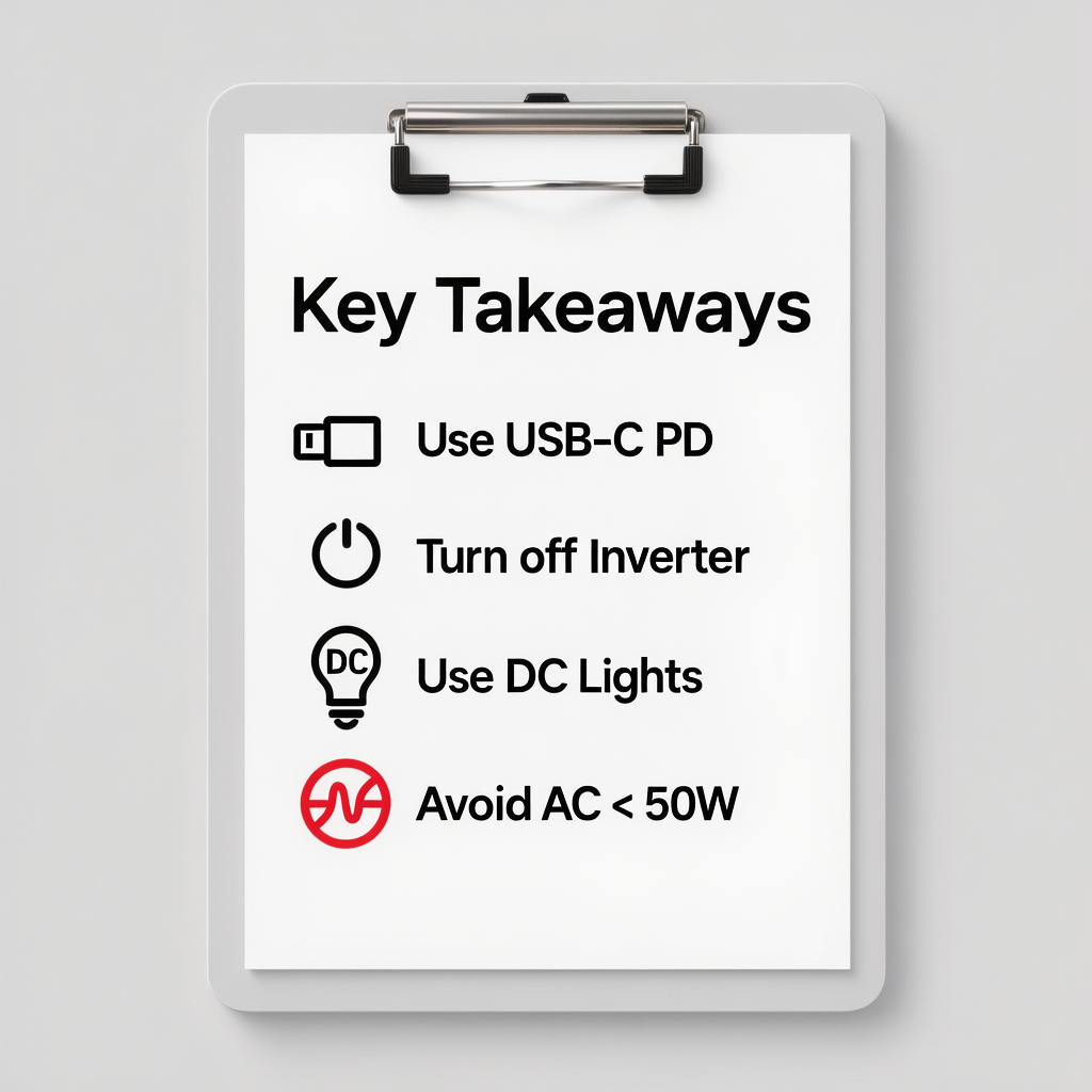 Checklist of 10 engineering hacks to maximize ac vs dc efficiency in power stations.
